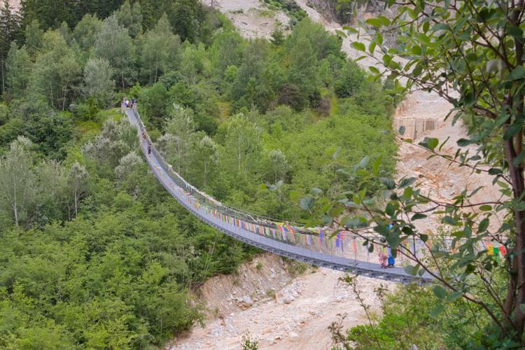 Bhutanbr&uuml;cke und Illgraben